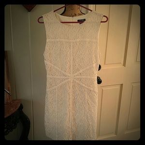 Ivory lace shift